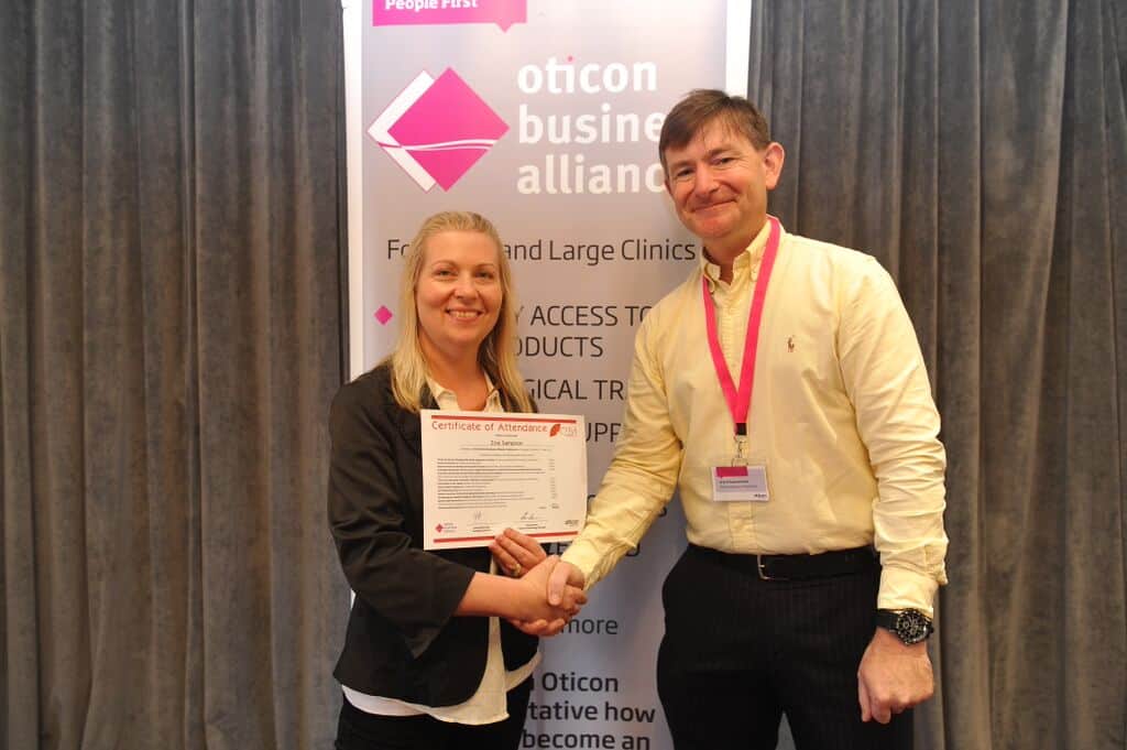 Oticon Professional Development Award 2015